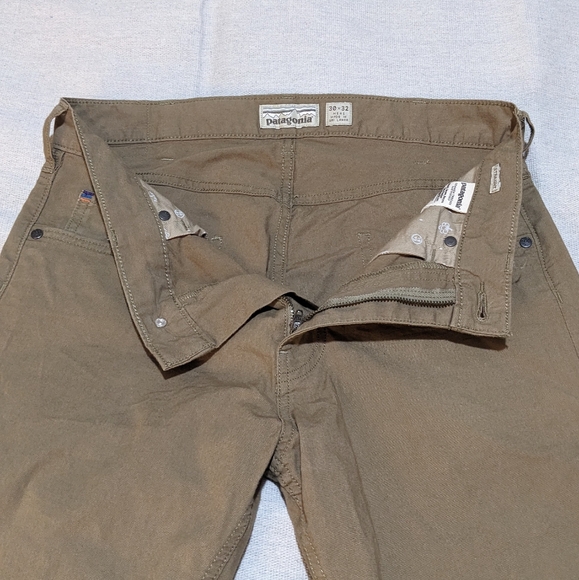 2 For $60! Patagonia Organic Cotton Flat front pants mens 30 32 - Picture 5 of 11
